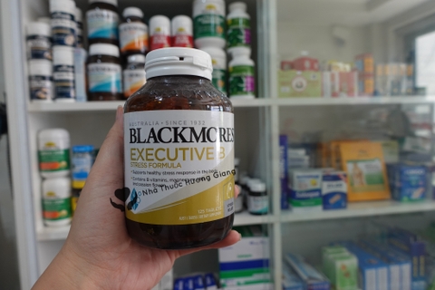 Viên uống hỗ trợ giảm stress Blackmores Executive B Stress Formula của Úc 125 viên