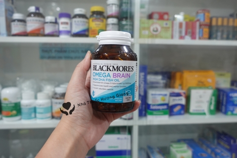 Blackmores Omega Brain Health - Viên uống bổ não (60 viên)- hàm lượng DHA cao gấp 4 lần