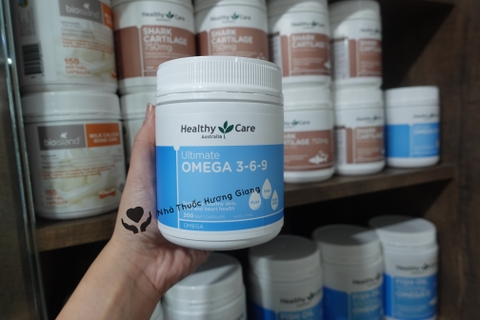 Healthy Care Omega 3-6-9 - Viên Uống Bổ Sung Omega 3-6-9 200 Viên