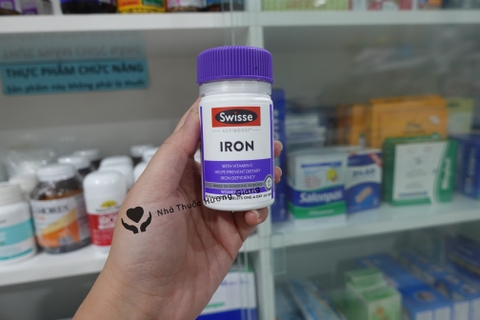 Viên uống hỗ trợ bổ sung sắt Swisse Ultiboost Iron của Úc 30 viên