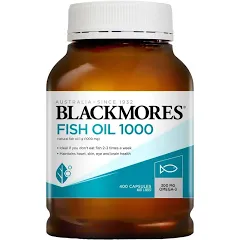 Dầu Cá Blackmores Fish Oil 1000 Mg Hộp 400 Viên