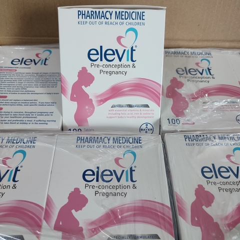 Vitamin bầu Elevit Pre-conception & Pregnancy Multivitamin 100 viên