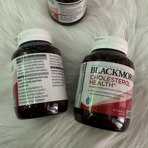 Viên Uống Giảm Mỡ Máu Blackmores Cholesterol Health 60 viên