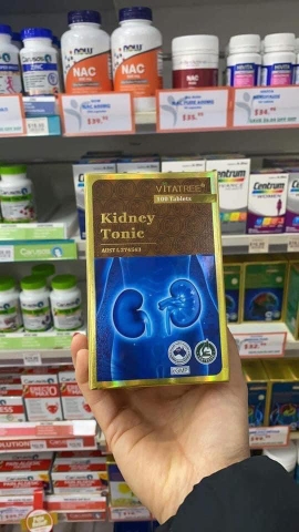 Vitatree Kidney Tonic Bổ Thận, Tráng Dương,Tăng Cường Chức Năng Tiết Niệu Hộp 100 Viên