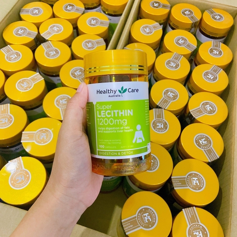 Tinh chất mầm đậu nành Lecithin 1000mg 100 Viên- Cân bằng nội tiết