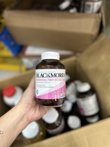 Tinh Dầu Hoa Anh Thảo Blackmores 125 Viên- Cải thiện nội tiết, điều hoà kinh nguyệt, tăng thụ thai