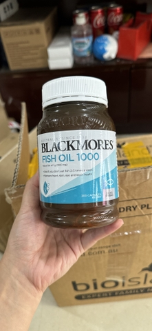 Dầu Cá Blackmores Fish Oil 1000 Mg Hộp 400 Viên