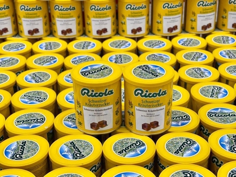 Kẹo Ngậm Ho Thảo Dược Ricola Của Đức Lọ 250g