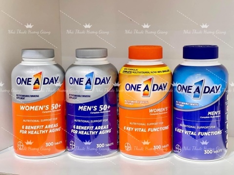 Viên Uống One A Day Multivitamin Dành Cho Nữ Trên 50 Tuổi Mỹ