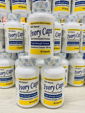 Viên uống trắng da tự nhiên Ivory Caps