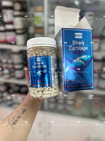 Sụn Cá Mập Costar Blue Shark Cartilage 750mg 365 viên