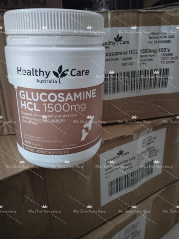 Viên bổ khớp Glucosamine HCL 1500mg 400 Viên