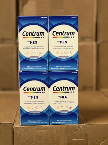 Centrum Men 90 Viên Úc- Vitamin tổng hợp dành cho nam giới dưới 50 tuổi