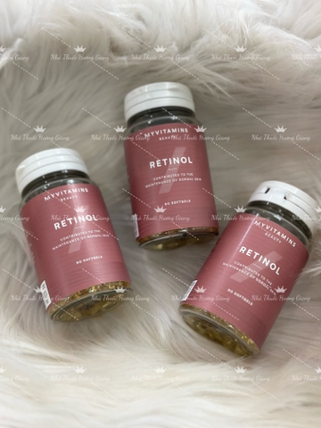 Viên uống Retinol Myvitamin 90 Viên- Chống lão hoá da