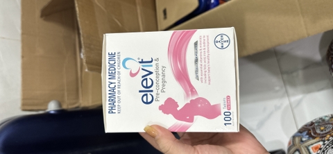 Vitamin bầu Elevit Pre-conception & Pregnancy Multivitamin 100 viên