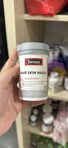 Viên uống Swisse Hair Skin Nails 60 viên đẹp da móng tóc