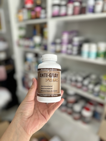 VIÊN HỖ TRỢ TRỊ TÓC BẠC SỚM ANTI GRAY HAIR 7050, HỘP 60 VIÊN