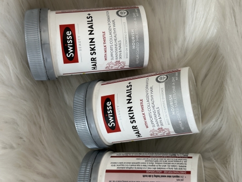Viên uống Swisse Hair Skin Nails 60 viên đẹp da móng tóc