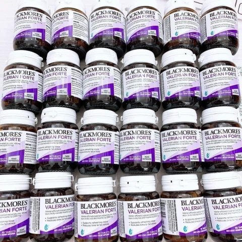Viên uống hỗ trợ giấc ngủ Blackmores Valerian Forte của Úc 30 viên- Nhập khẩu tem phụ