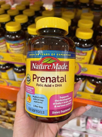 Viên Uống Vitamin Bầu Prenatal Mẫu Mới 150 Viên