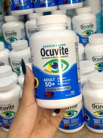 Viên uống bổ mắt mỹ Ocuvite 150 viên Mỹ- bổ mắt dành cho người trên 50 tuổi