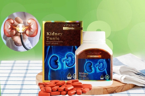 Vitatree Kidney Tonic Bổ Thận, Tráng Dương,Tăng Cường Chức Năng Tiết Niệu Hộp 100 Viên