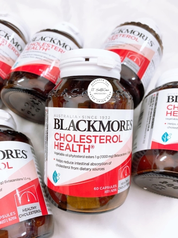 Viên Uống Giảm Mỡ Máu Blackmores Cholesterol Health 60 viên