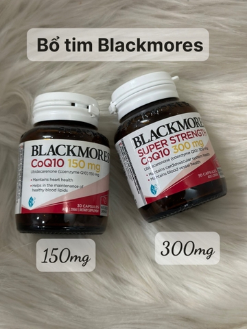 Viên uống hỗ trợ hệ tim mạch Blackmores CoQ10 150mg/ 300mg của Úc