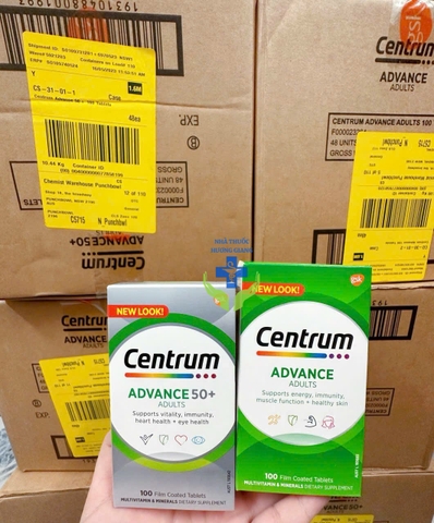 Centrum Advance 100 Viên Úc- Vitamin tổng hợp dành cho người lớn