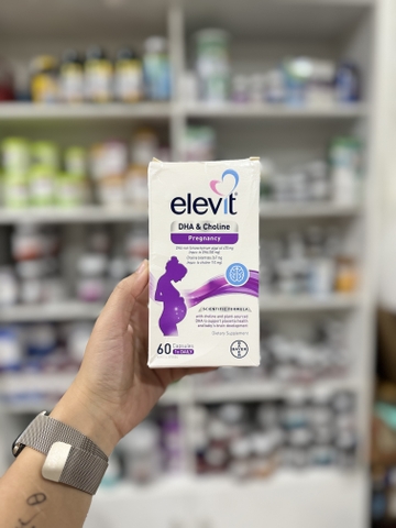 Viên uống bổ sung DHA & Choline cho phụ nữ mang thai Elevit DHA & Choline Pregnancy của Úc 60 viên