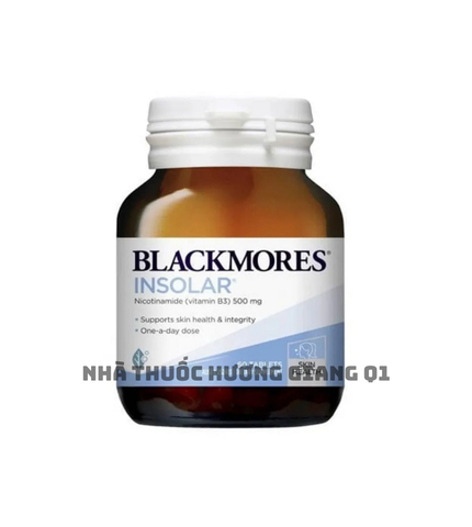Viên uống đẹp da Insolar Blackmores 60 Viên Úc- Bổ sung vitamin B3