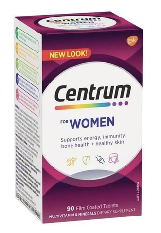 Vitamin tổng hợp Centrum Women 90 Viên- Vitamin dành cho phụ nữ dưới 50 tuổi
