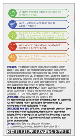 Centrum Men 50- Vitamin tổng hợp cho nam giới trên 50 tuổi