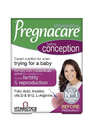 Thuốc bổ trứng tăng khả năng thụ thai Pregnacare before Conception