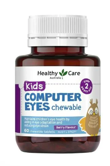 Viên nhai hỗ trợ mắt sáng cho bé Healthy Care Kids Computer Eyes của Úc 60