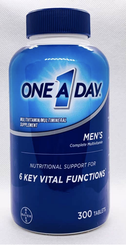 Viên Uống One A Day Men Health Formula 300 Viên Của Mỹ Dành cho Nam dưới 50