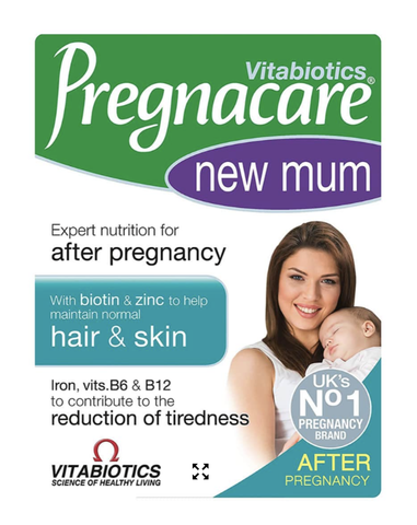 VIÊN UỐNG PREGNACARE NEW MUM 56 VIÊN PHỤC HỒI TÓC VÀ DA CHO MẸ SAU SINH