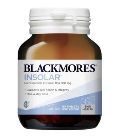 Viên uống đẹp da Insolar Blackmores 60 Viên Úc- Bổ sung vitamin B3