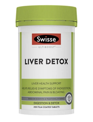 Bổ Gan Swisse Ultiboost Liver Detox Úc- Thải lọc gan