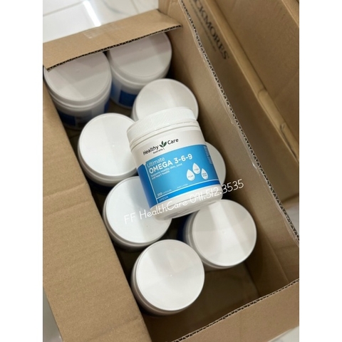Viên Bổ Sung Omega 369 Healthy Care Ultimate Úc 200 Viên