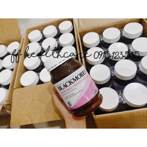 Combo Tinh Dầu Hoa Anh Thảo Blackmores 190 Viên và Bổ Trứng Blackmores Conceive Well Gold 56 viên