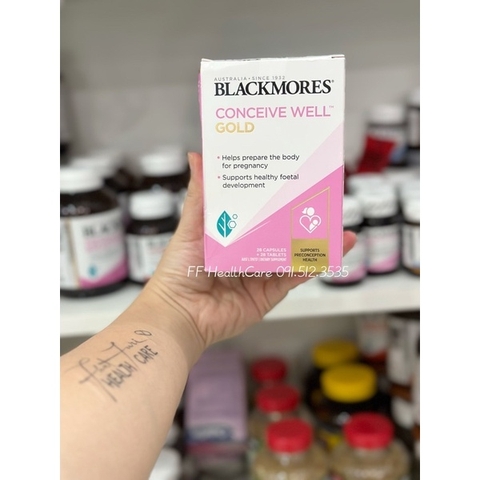 Combo Menevit + Hàu Úc Oyster Plus + Bổ Trứng Blackmores Conceive Well Gold-Tăng thụ thai 3 món