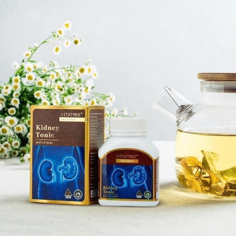 Vitatree Kidney Tonic Giúp Bổ Thận, Tráng Dương,Tăng Cường Chức Năng Tiết Niệu Hộp 100 Viên