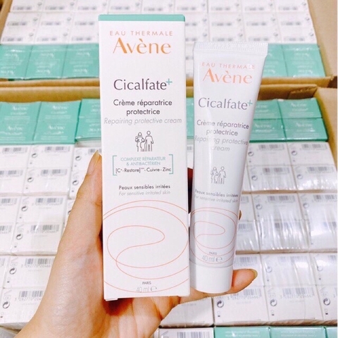 Kem dưỡng phục hồi Avene Cicalfate reparing protective cream - phục hồi da và giảm sẹo thâm 40ml