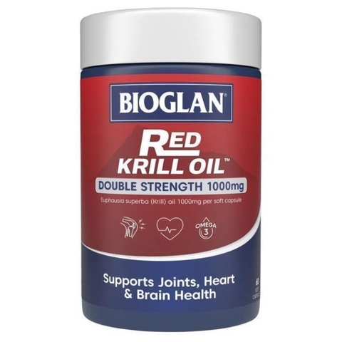 Dầu Nhuyễn Thể Bioglan Red Krill Oil  hộp 60 viên