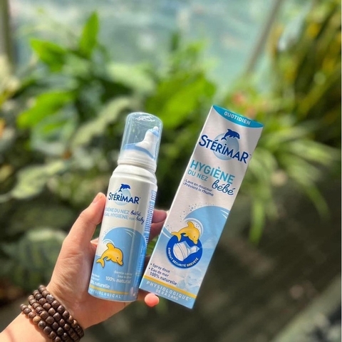 Xịt muối biển Sterimar - Xịt mũi cá heo