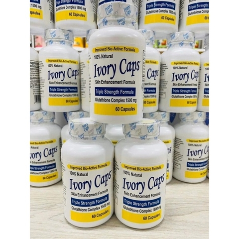 Viên uống trắng da Ivory Cap Mỹ- Trắng da, giảm thâm nám sạm