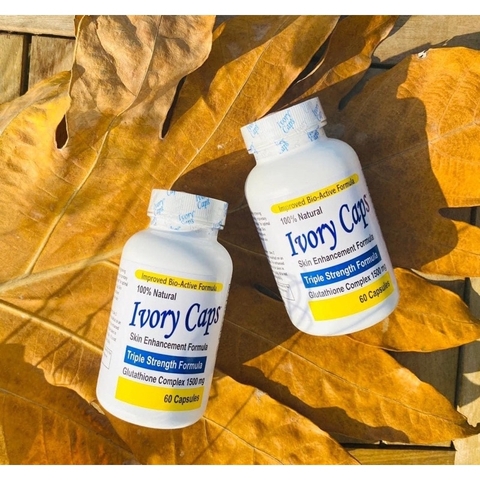 Viên uống trắng da Ivory Cap Mỹ- Trắng da, giảm thâm nám sạm