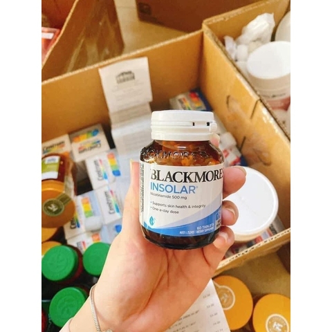 Viên uống đẹp da Insolar Blackmores 60 Viên Úc- Bổ sung vitamin B3