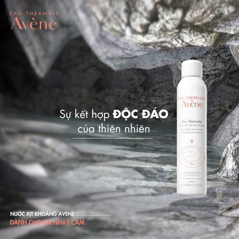 Xịt khoáng Avene Pháp- 300ml cấp ẩm cho da, giảm khô mốc
